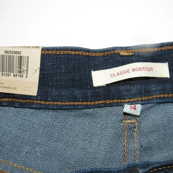 NWT LEVI’S Classic Boot Cut Sculpt Jeans Size 14S - Picture 7 of 12